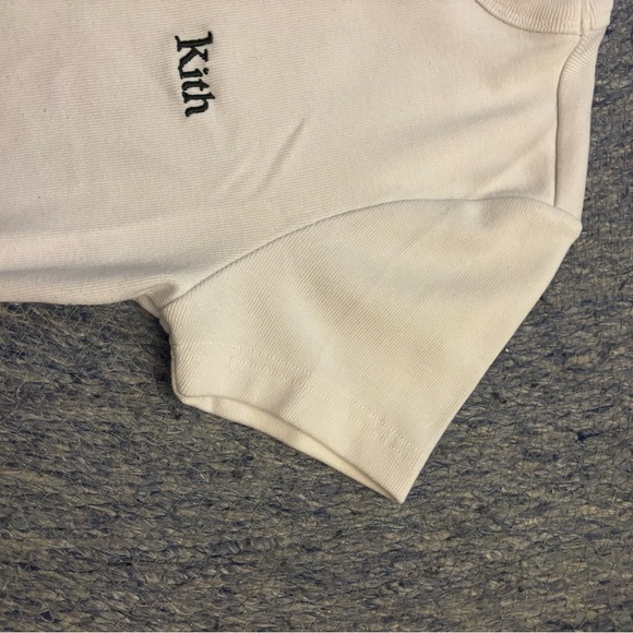 Kith White Ribbed Tee - Picture 5 of 6